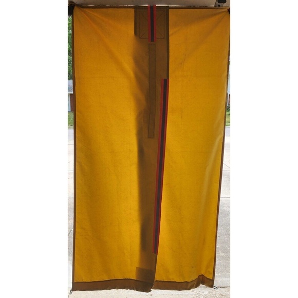 Made with Kevlar Nomex Smoke Curtain 4' x 8' Fire Welding Aramid FIber 340 GSM - Picture 1 of 15